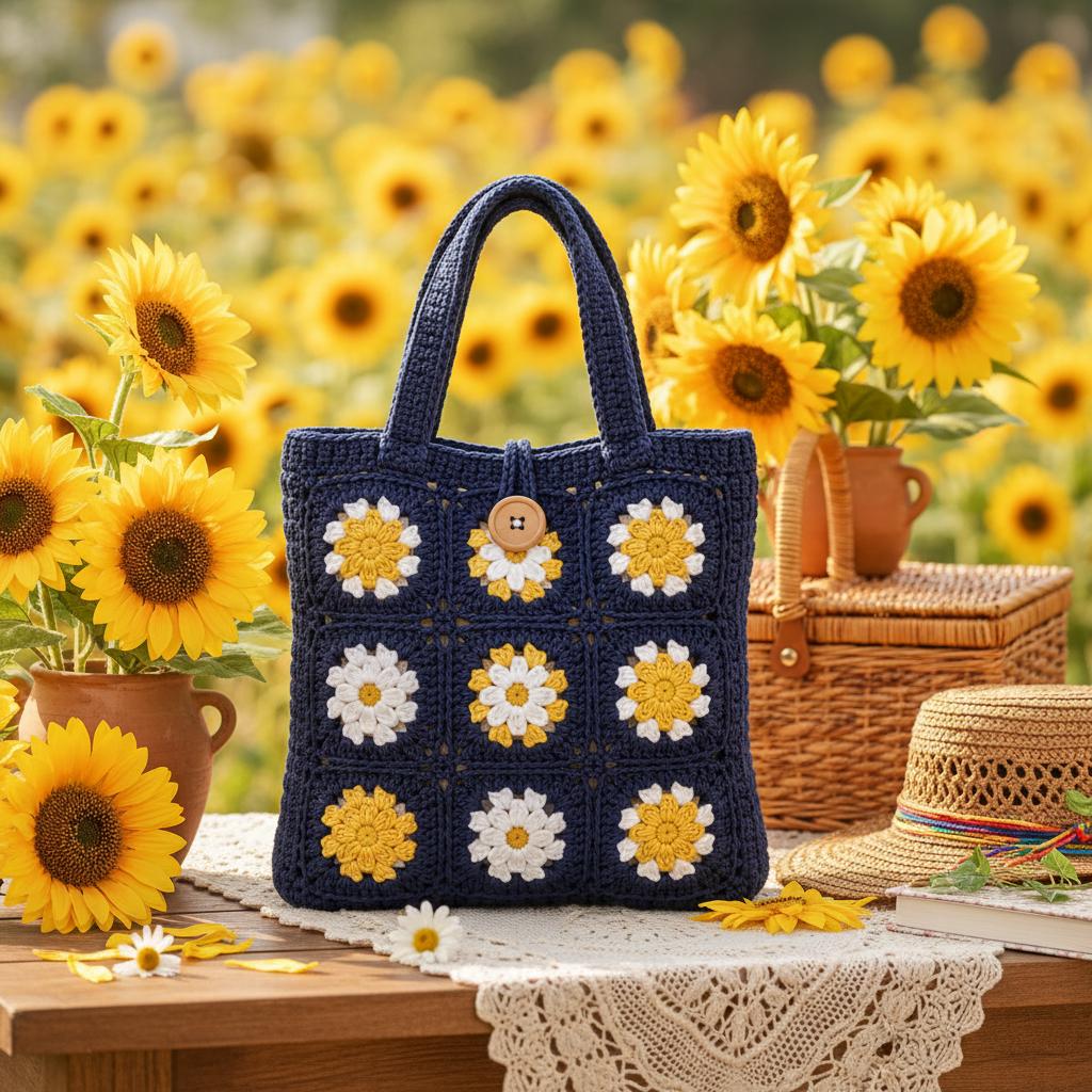 Crochet Tote Bag