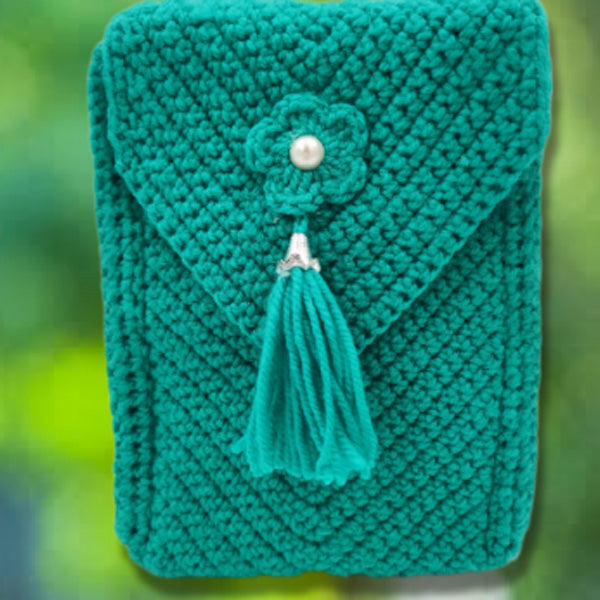 Knots by Faisal — Crochet Tassel Mobile Pouch