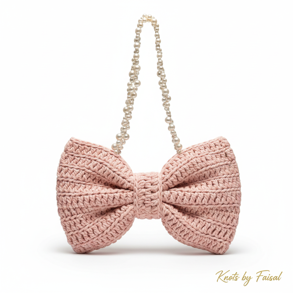 The Bow Bag — Handmade Crochet