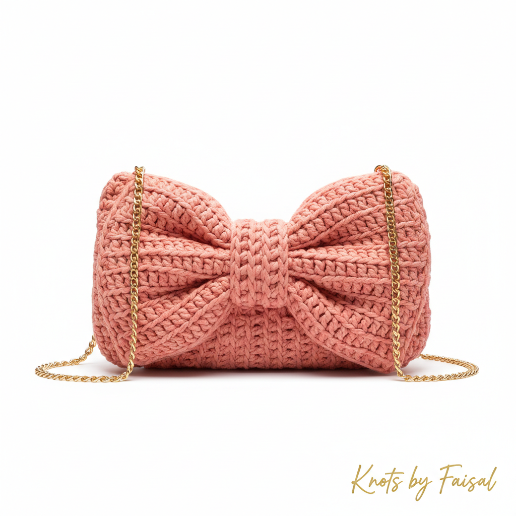 The Bow Bag — Handmade Crochet