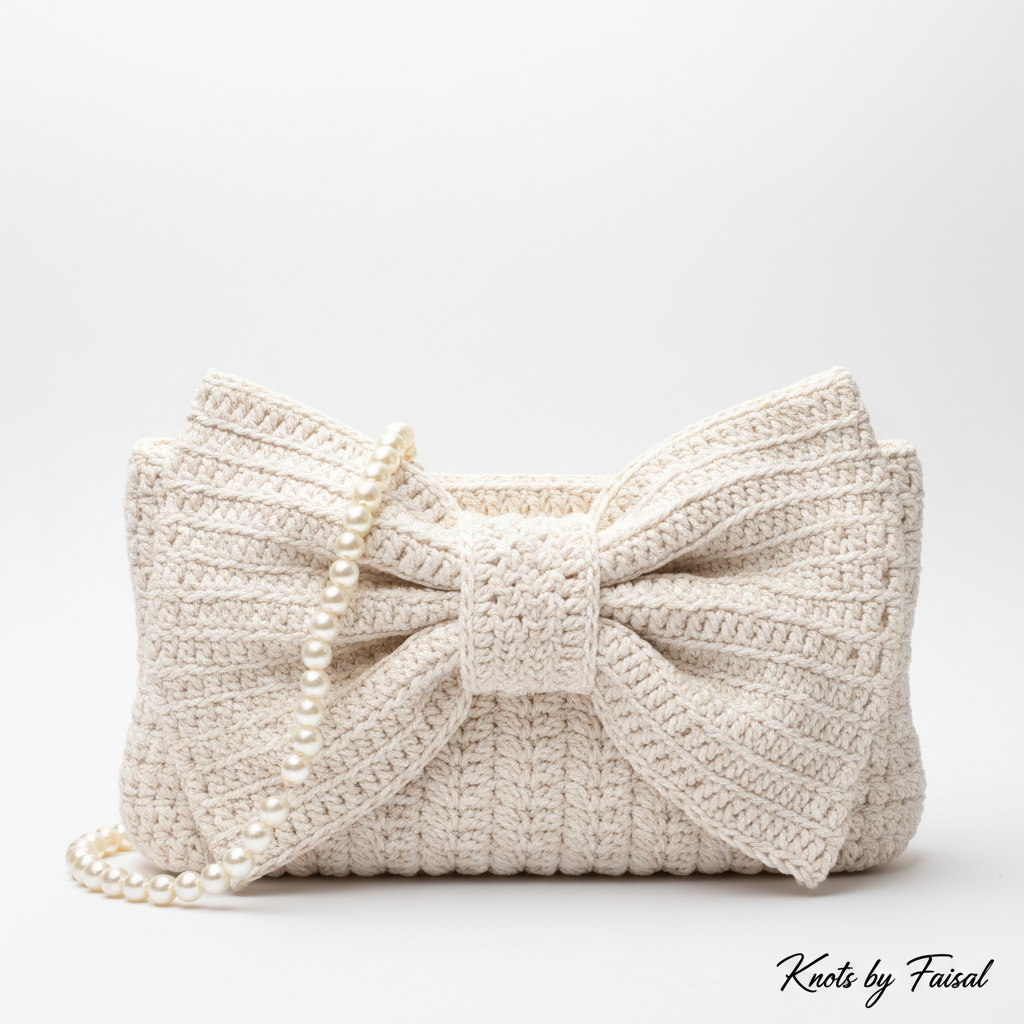The Bow Bag — Handmade Crochet