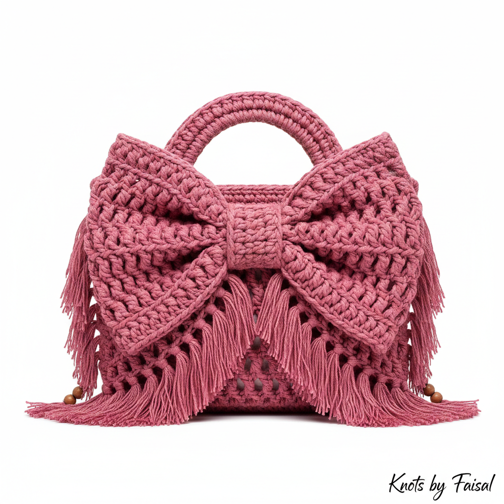 The Bow Bag — Handmade Crochet