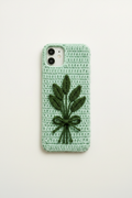 Crochet Bouquet Phone Case - Mint Green