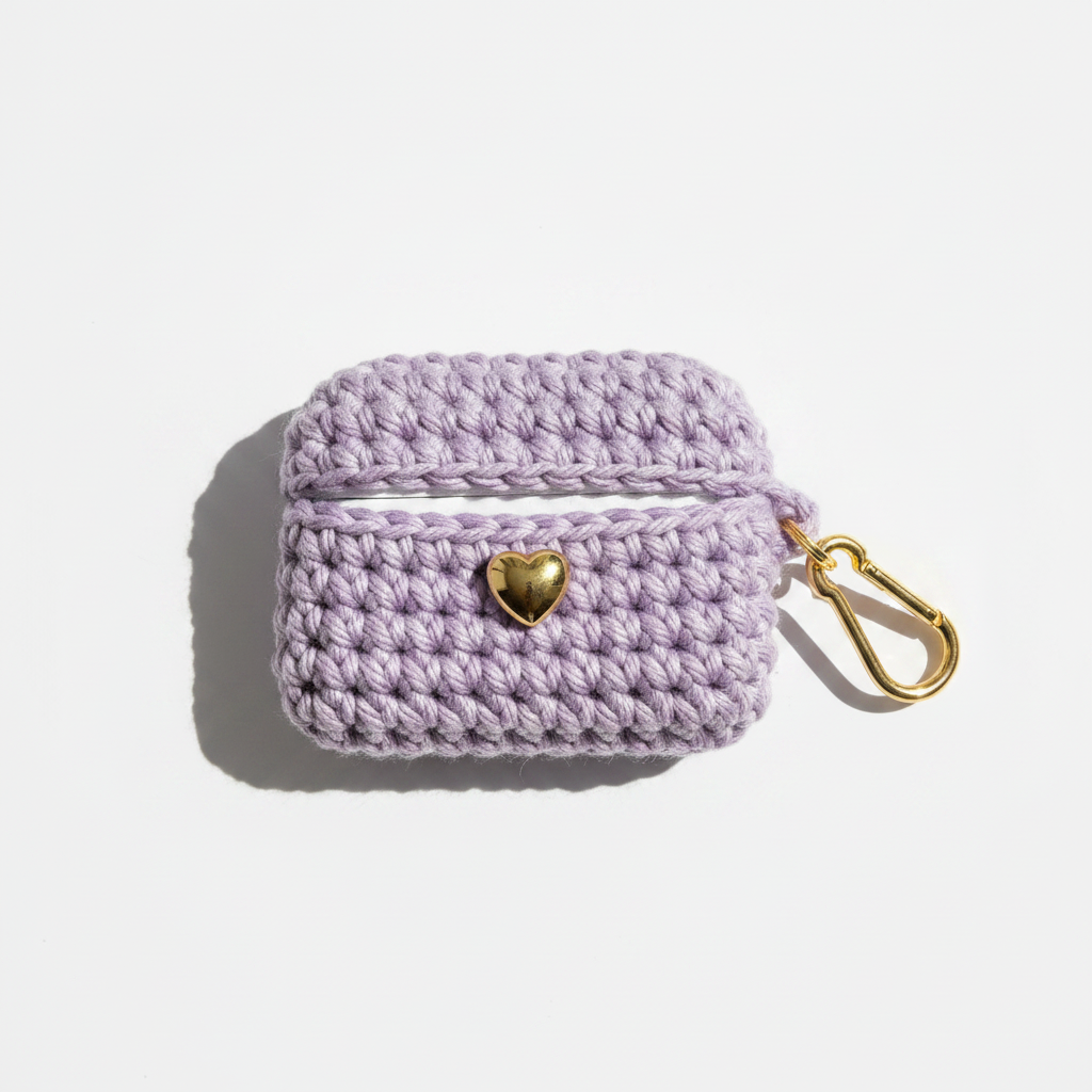 Lavender with Gold Heart