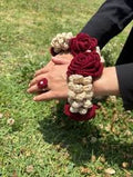 Crochet Floral Wreath