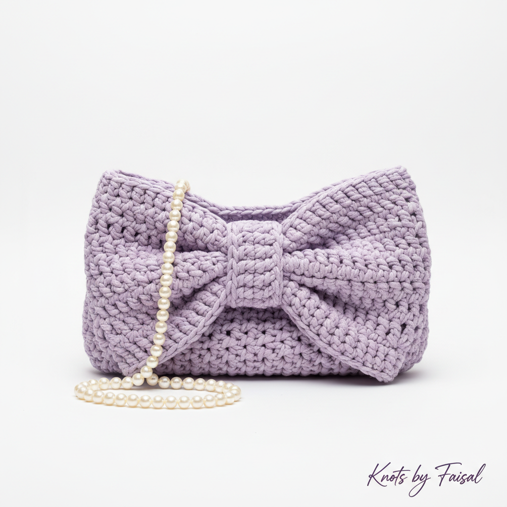 The Bow Bag — Handmade Crochet