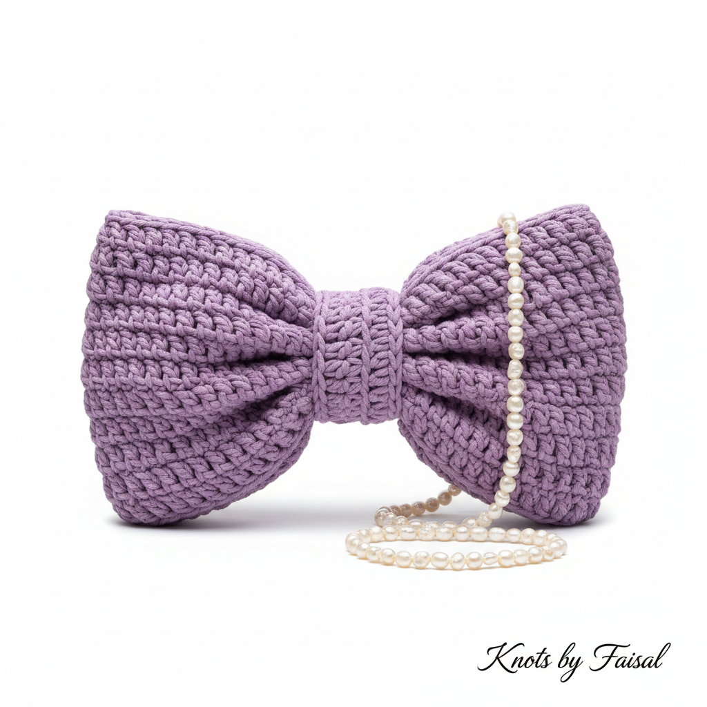 The Bow Bag — Handmade Crochet