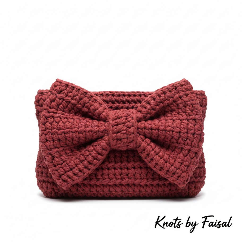 The Bow Bag — Handmade Crochet