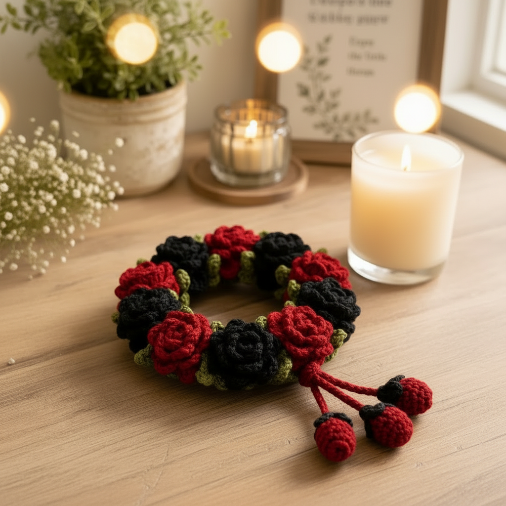 Rosette Crochet Gajray
