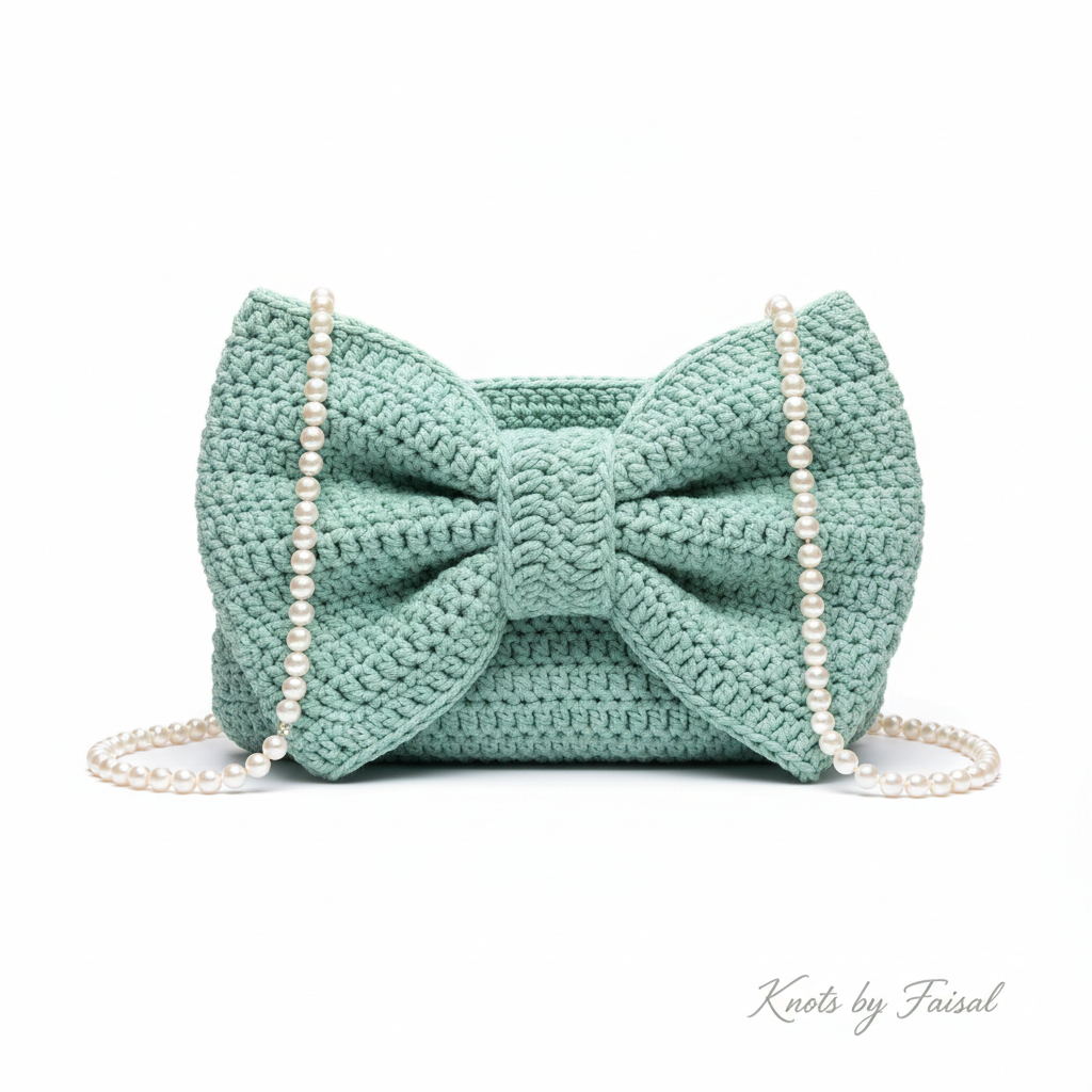 The Bow Bag — Handmade Crochet