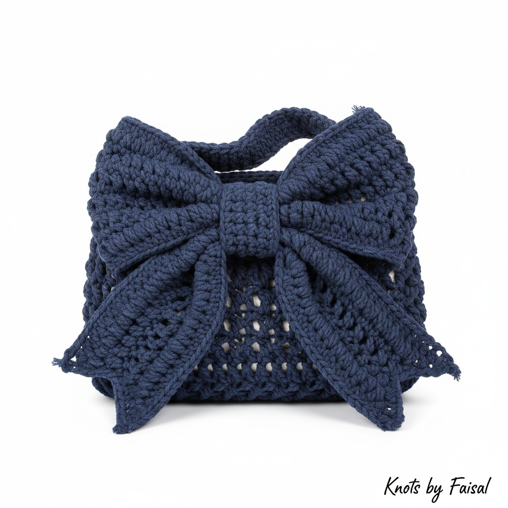 The Bow Bag — Handmade Crochet