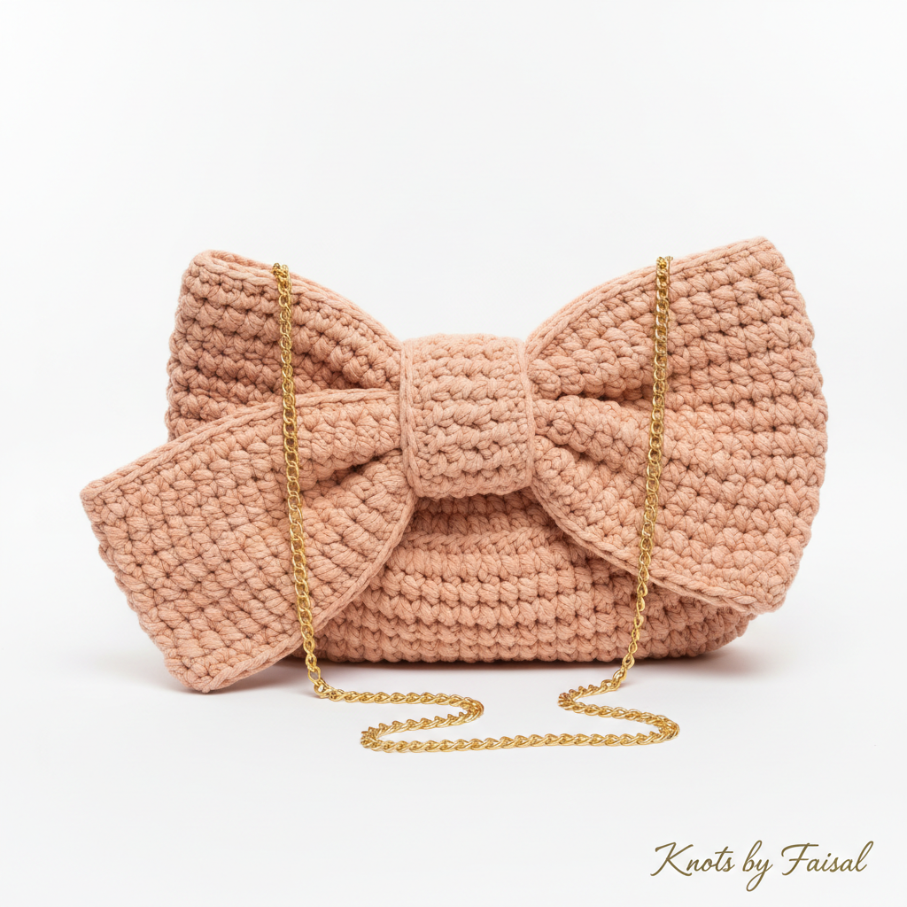 The Bow Bag — Handmade Crochet