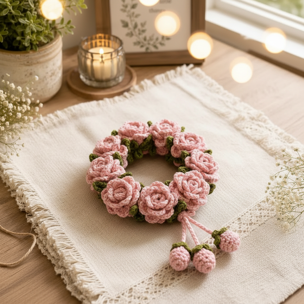 Rosette Crochet Gajray