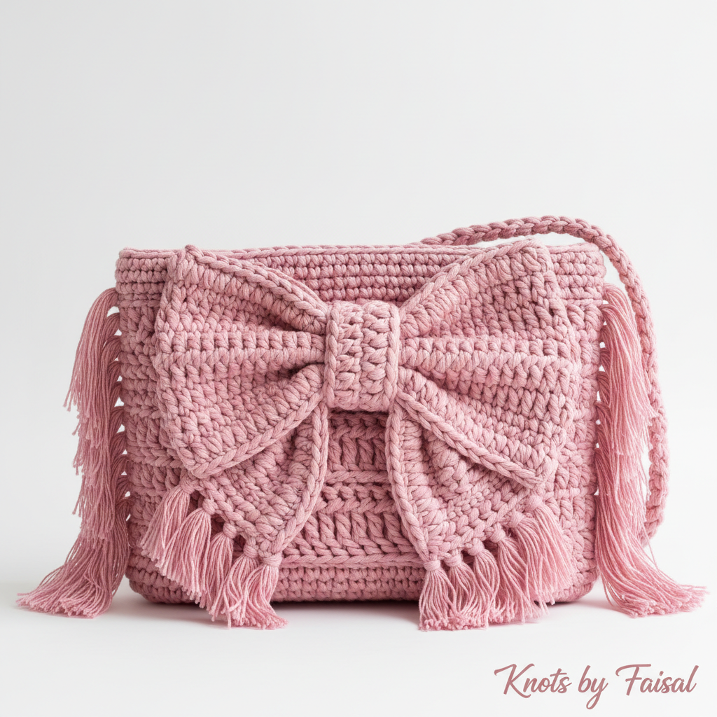 The Bow Bag — Handmade Crochet