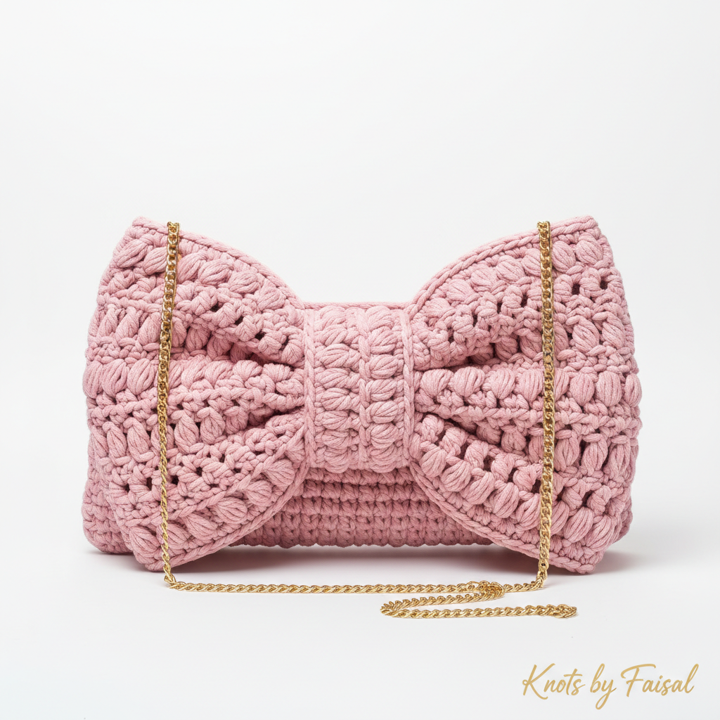 The Bow Bag — Handmade Crochet