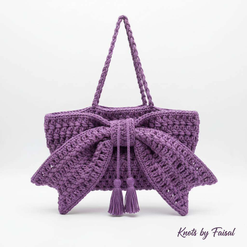 The Bow Bag — Handmade Crochet