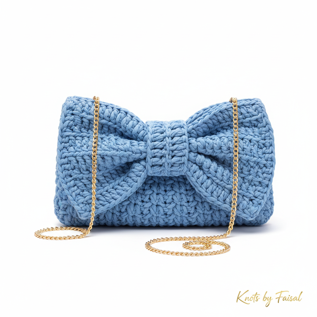 The Bow Bag — Handmade Crochet